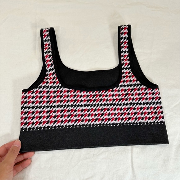 FABLETICS CAMRYN HOUNDSTOOTH SEAMLESS BRA - Picture 7 of 8